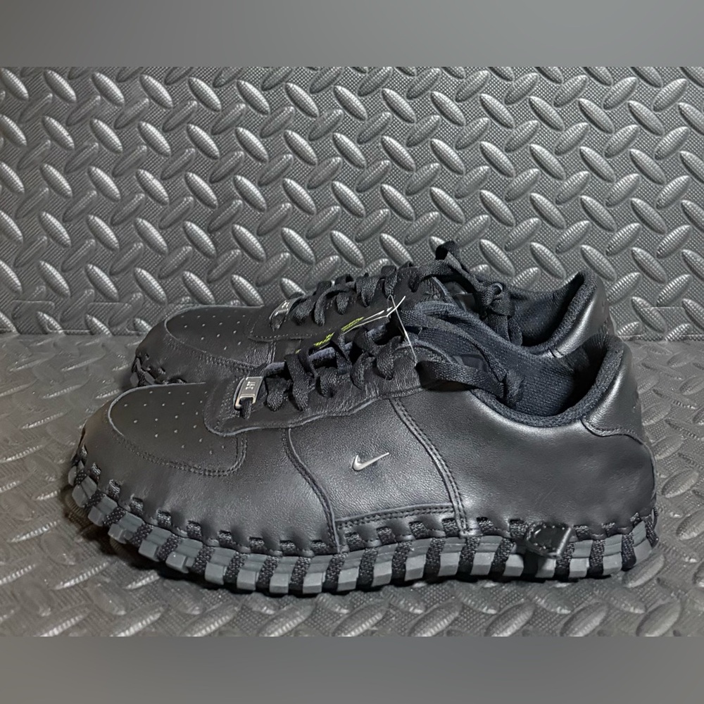 Nike Jacquemus x‎ J Force 1 LX SP Low Black Womens Size 12 Mens Size 10.5 - Picture 3 of 6